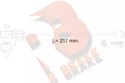 Контакт (R BRAKE: 610609RB)